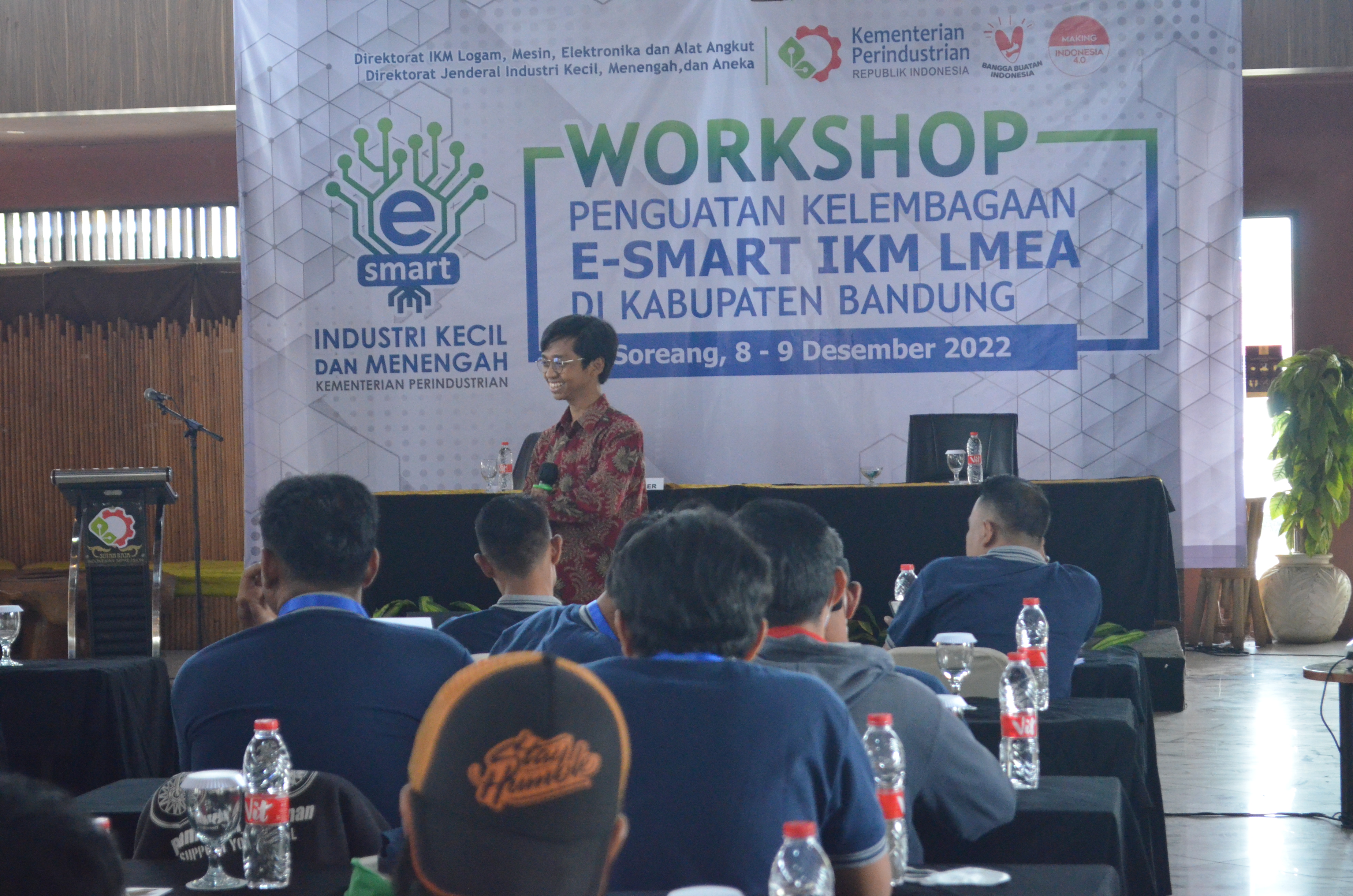 Workshop E-Smart IKM LMEA di Kabupaten Bandung